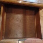 Antiek eikenhouten bureau 4