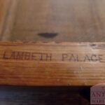 Antiek eikenhouten partnersbureau 4