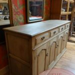 Antiek Engels eikenhouten dressoir 2