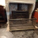 antiek Engels haardscherm 1