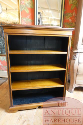 antiek Engels laag mahoniehouten boekenkastje