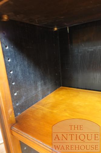 Antiek Engels laag mahoniehouten boekenkastje 4