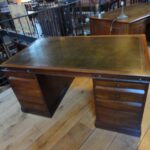 Antiek Engels mahonie bureau 1