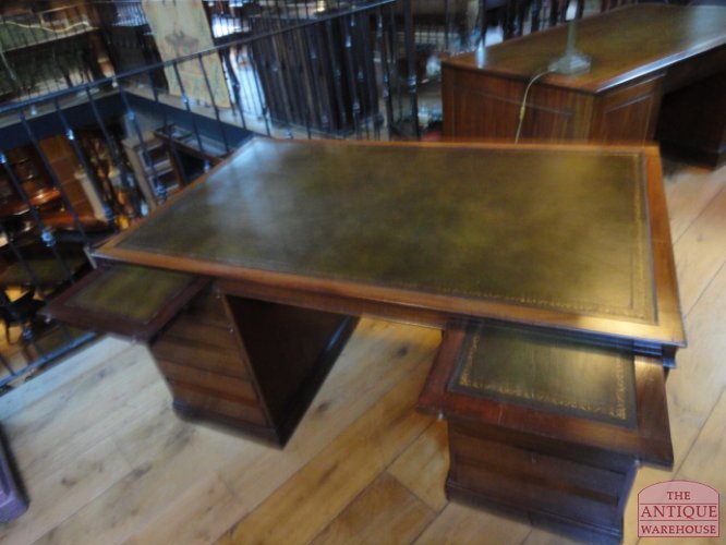 Antiek Engels mahonie bureau 2