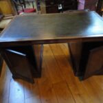 Antiek Engels mahonie bureau 3