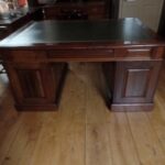 Antiek Engels mahonie bureau 3