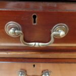 Antiek Engels mahonie bureau 3