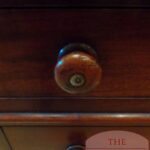 Antiek Engels mahoniehouten bureau 2