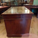 Antiek Engels mahoniehouten bureau 3