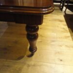 antiek Engelse mahonie coulissentafel 1