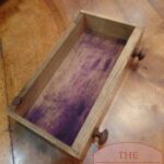 Antiek Frans miniatuur ladekastje 3