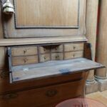 antiek Hollands eikenhouten Louis XVI kabinet 2