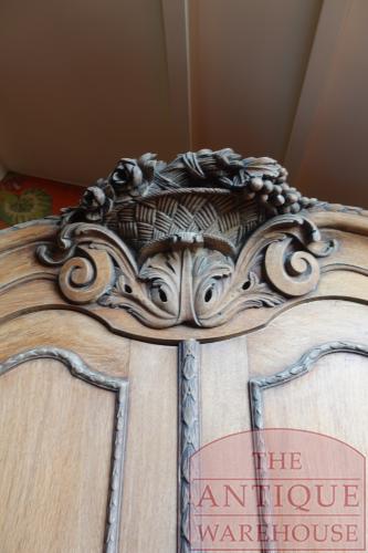 antiek Hollands eikenhouten Louis XVI kabinet 4
