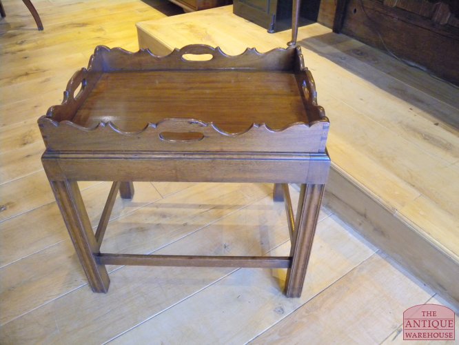 antiek houten dienblad, VERKOCHT