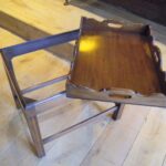 antiek houten dienblad 2