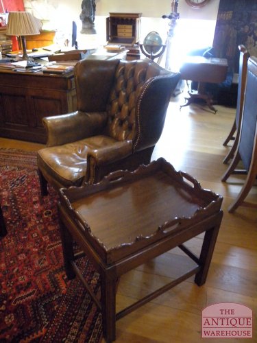 antiek houten dienblad 3