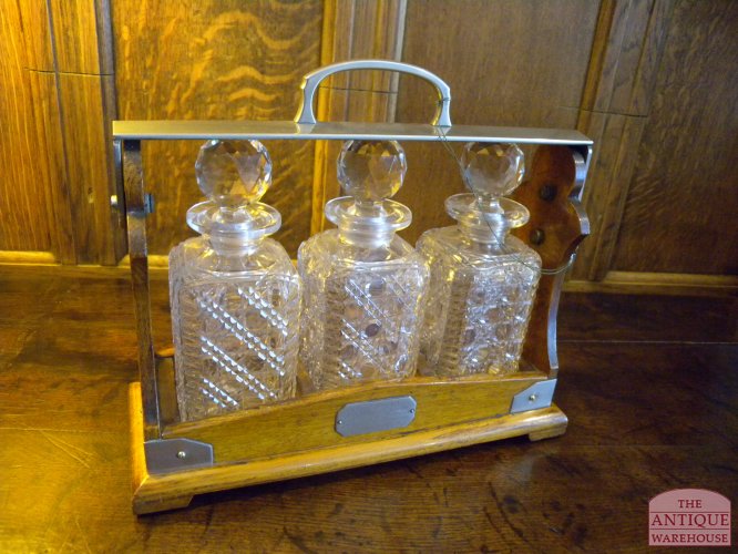 antiek karaffen, antiek tantalus