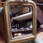 Antiek klein Frans spiegeltje 1