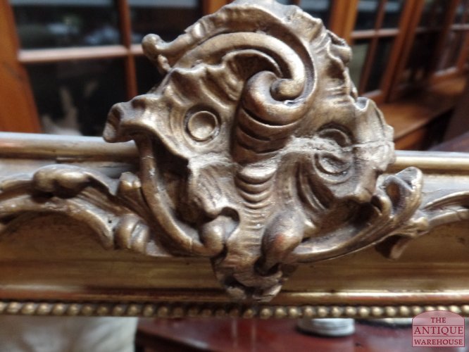 Antiek klein Frans spiegeltje 2