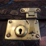 antiek krokodillen huid koffertje 2