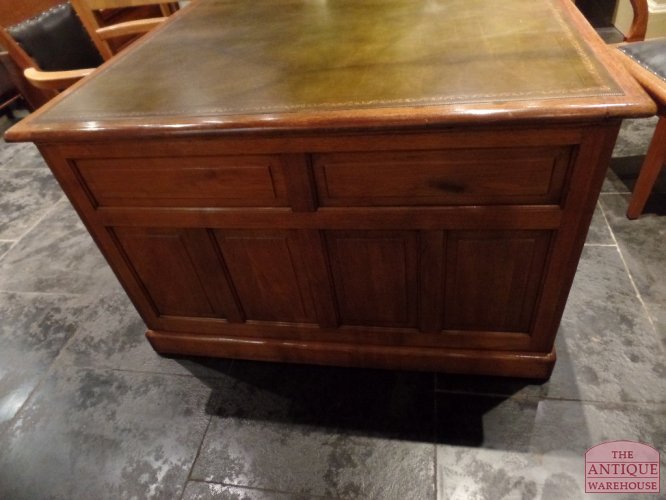 Antiek licht mahonie partnersbureau 3