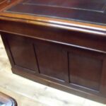 Antiek mahonie partnersbureau van circa 1880 1