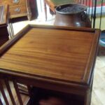 Antieke mahonie boekenmolen 1