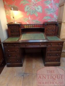 antiek mahonie bureau