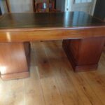 Antiek mahonie bureau 3