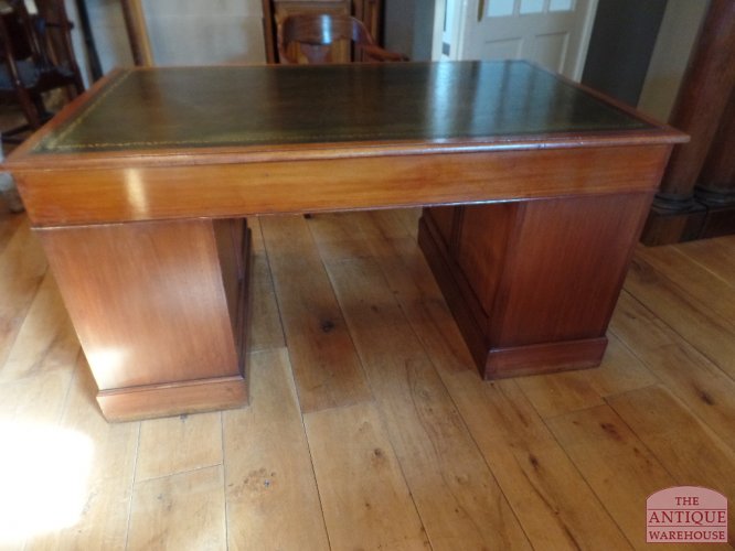 Antiek mahonie bureau 3