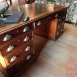 Antiek mahonie bureau 1