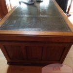 Antiek mahonie bureau 2