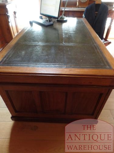 Antiek mahonie bureau 2