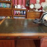 Antiek mahonie bureau 4