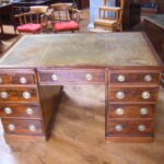 Antiek mahonie bureau, circa 1860 3