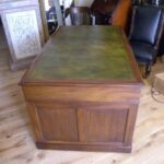 Antiek mahonie bureau, circa 1870 1