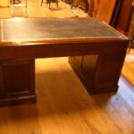 Antiek mahonie bureau, circa 1880 1
