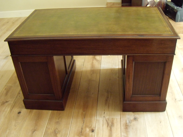 Antiek mahonie bureau, circa 1880 2