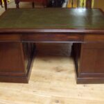 Antiek mahonie bureau, circa 1890 1