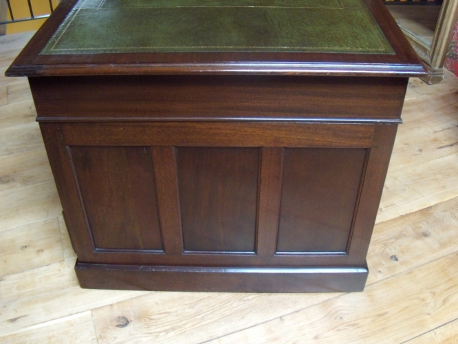 Antiek mahonie bureau, circa 1890 2