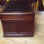 Antiek mahonie bureau, circa 1890 1