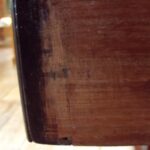 Antiek mahonie bureau, circa 1890 2