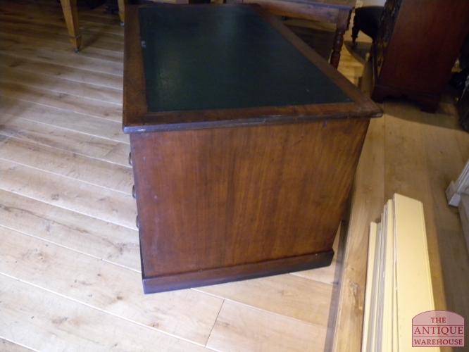 antiek mahonie bureau, circa 1900, VERKOCHT