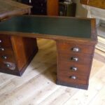 Antiek mahonie bureau, circa 1900 3