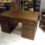 Antiek mahonie bureau, circa 1900 3
