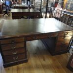 Antiek mahonie partnersbureau 1