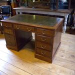 Antiek mahonie bureau 1