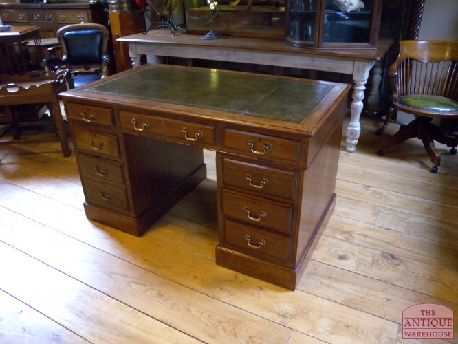 antiek mahonie bureau, VERKOCHT