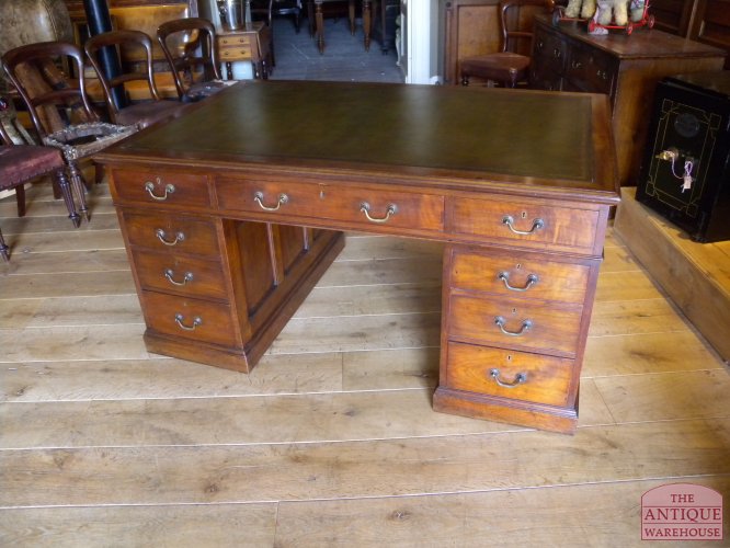 antiek mahonie bureau, VERKOCHT