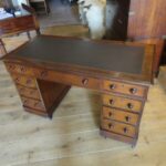 Antiek mahonie bureau 1